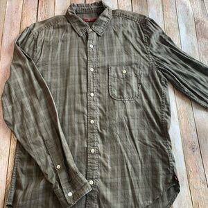 7 for all Mankind men’s casual button down shirt